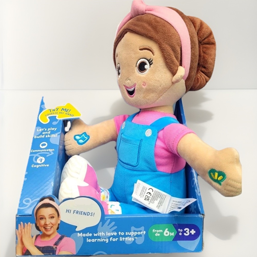 NEW Ms. Rachel Speak & Sing Doll, 16" Tall Songs & Phrases Homeschool Education